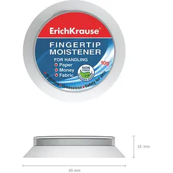 Anfeuchter Gel aus natürlichen Bestandteilen 10g 1 Stück Blätterhilfe für Geldscheine Dokumente Kataloge Fingerbefeuchter hautfreundlich