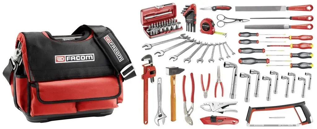 FACOM Werkzeugset - umfangreiche Toolbox für jeden Heimwerker