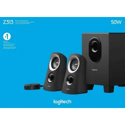 Logitech Z313 2 Lautsprecher und Subwoofer