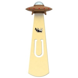 UFO Bookmarks Lesezeichen - Gold