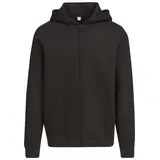 URBAN CLASSICS Hoodie Basic Essential Zip Hoody Schwarz S