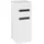 Villeroy & Boch Subway 2.0 Seitenschrank 35,4 x 85 x 37 cm Weiß
