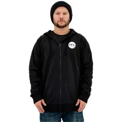YES Zip Hoodie Hoodie Zip 24, Größe: M, Farbe: black