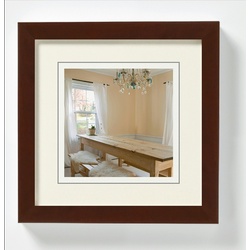walther + design Peppers Holz Bilderrahmen 013X013 NUSSBAUM