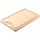 HENDI Tranchierbrett Massives Buchenholz 3 39 x 23 cm Braun