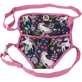 Bayer Chic 2000 Puppentragetasche Einhorn blau 78243