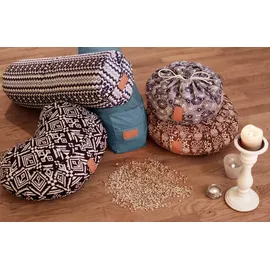 #DoYourYoga DoYourYoga Yoga-Kissen Vishnu gefüllt Buchweizen pink rund - Rosa