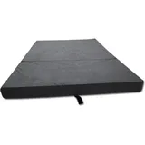 Gästematratze Grau - Faltmatratze - 200x80x10 cm - Campingmatratze