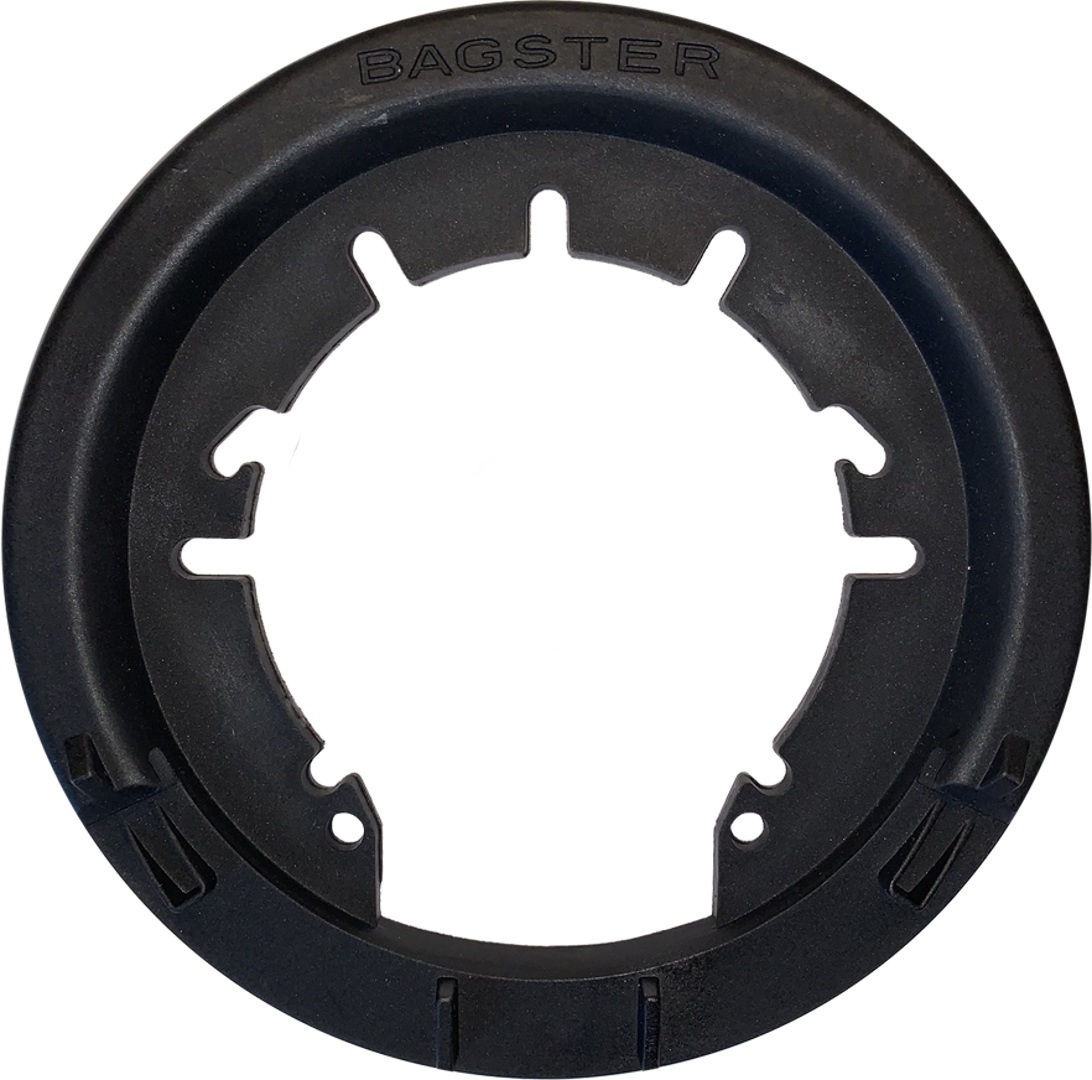 Bagster Lock'n Start Standard Interface Tank ring montage, zwart, Eén maat