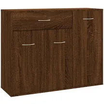 vidaXL Sideboard Braun Eiche-Optik 88x30x70 cm Holzwerkstoff