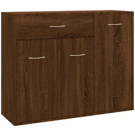 vidaXL Sideboard Braun Eiche-Optik 88x30x70 cm Holzwerkstoff