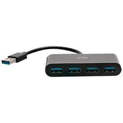 C2G 4-Port USB Hub - USB 3.0 Hub - SuperSpeed USB