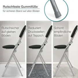 eloneo Sitz- und Stehhilfe »Silber«