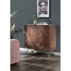 GUTMANN FACTORY Herringbone 100 x 105 x 43 cm Braun