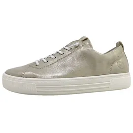 REMONTE Sneaker in Beige/Silber | Gr.: 38