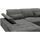 ed-lifestyle Wohnlandschaft Wayne U Sofa 3-teilig Holzwerkstoff/Nosag