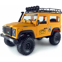 AMEWI RC-Auto D90X12 Landrover Scale Crawler 4WD 1:12 RTR gelb (22565)