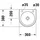 Duravit Architec Handwaschbecken 36 x 38 cm (0766350008)