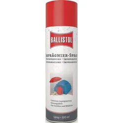 BALLISTOL Imprägnierspray Pluvonin f.Natur-/Kunstfasern,Leder 500ml Spraydose - 25010