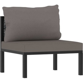 vidaXL Garten-Lounge-Set anthrazit 49401