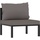 vidaXL Garten-Lounge-Set anthrazit 49401