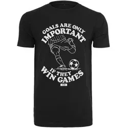 Merchcode  T-Shirt T-shirt  Footballs Coming Home Important Games  in Schwarz, EU L