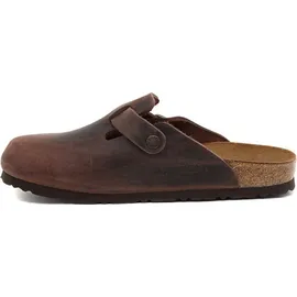 Birkenstock Boston Nubukleder geölt schmal habana 43