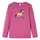 vidaXL Kinder Langarmshirt mit Pferd Langarm T-Shirt Jungen Kindershirt Himbeerrot 92 - 92