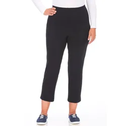 7/8-Hose KJBRAND "Susie Sensitiv 7/8", Damen, Gr. 56, N-Gr, schwarz, Web, Obermaterial: 72% Elasthan, 28% Polyamid, klassisch, bequem 7/8-Länge, Hosen, mit hohem Elasthan-Anteil