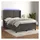vidaXL Boxspringbett 140 x 200 cm Dunkelgrau