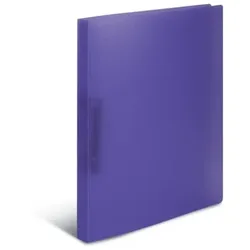Ringbuch, A4, 2-D-Ring, transluzent violett