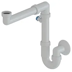 Multi Siphon für Waschbecken MULTI Weiß DREZSIFON6440SLIM