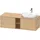 Duravit D-Neo Konsolenwaschtischunterbau wandhängend Natur Eiche Matt 1400x550x459 mm - DE4950R70300 DE4950R70300000