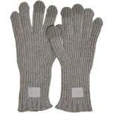 URBAN CLASSICS Knitted Wool Mix Smart Gloves Grau L/XL