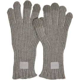 URBAN CLASSICS Knitted Wool Mix Smart Gloves Grau L/XL