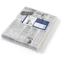 HENDI Einschlagpapier, Zeitungsdruck, 500 Blatt, 200x250mm