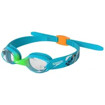 Speedo Illusion Schwimmbrille Azure/Fluo Grün/Fluo Orange Einheitsgröße