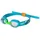 Speedo Illusion Schwimmbrille Azure/Fluo Grün/Fluo Orange Einheitsgröße