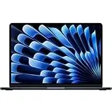 Apple 13" MacBook Air Laptop, M5 Chip mit 10‐Core CPU und 10‐Core GPU: Entwickelt für KI, 13,6" Liquid Retina Display, 16 GB, 1 TB SSD, Touch ID, WLAN 7; Mitternacht, QWERTY Tastatur