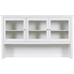 Inter Link Chilly Home Vitrinenaufsatz Massivholz Kiefer/Glas