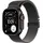 Apple Watch Ultra 3 GPS + Cellular 49 mm Titangehäuse Schwarz Milanese Loop Schwarz L