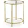 HowHomely Glamour Gold Metall 50 x 55 cm