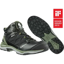 Albatros Sicherheitsstiefel ULTRATRAIL OLIVE CTX MID Gr.46 schwarz/oliv Leder