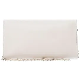 Valentino Divina SA Clutch Synthetik Beige/Weiß