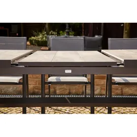 Siena Garden Sincro Gartentisch 200 x 90 x 77 cm Grau
