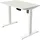 Kerkmann Move 1 elektrisch höhenverstellbarer Schreibtisch weiß rechteckig, T-Fuß-Gestell weiß 100,0 x 60,0 cm