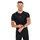 Nike Pro Dri-FIT Tight kurzarm Fitnessshirt Herren 010 black/white XXL