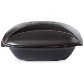 RÖMERTOPF Bräter Culinario 4 Pers. sw, Pfanne + Kochtopf, Schwarz
