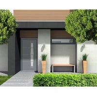 Splendoor Haustür Thermodoor PLUS SP50G  (110 x 210 cm, DIN Anschlag: Rechts, Verkehrsgrau)