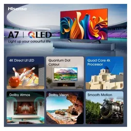 Hisense 50A79NQ 50 Zoll QLED 4K Smart TV